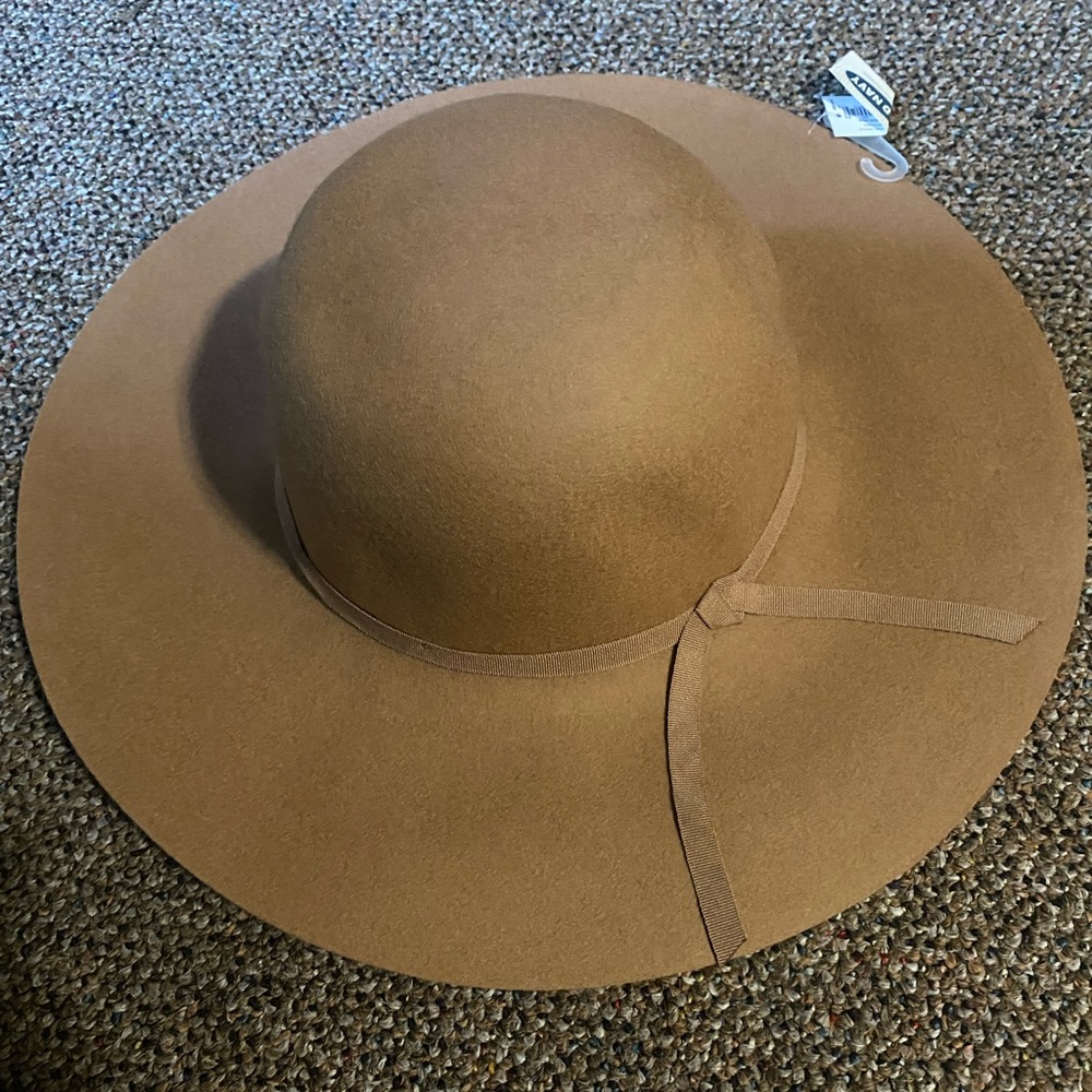Old Navy Fall Wide Brim Hat (Tan)